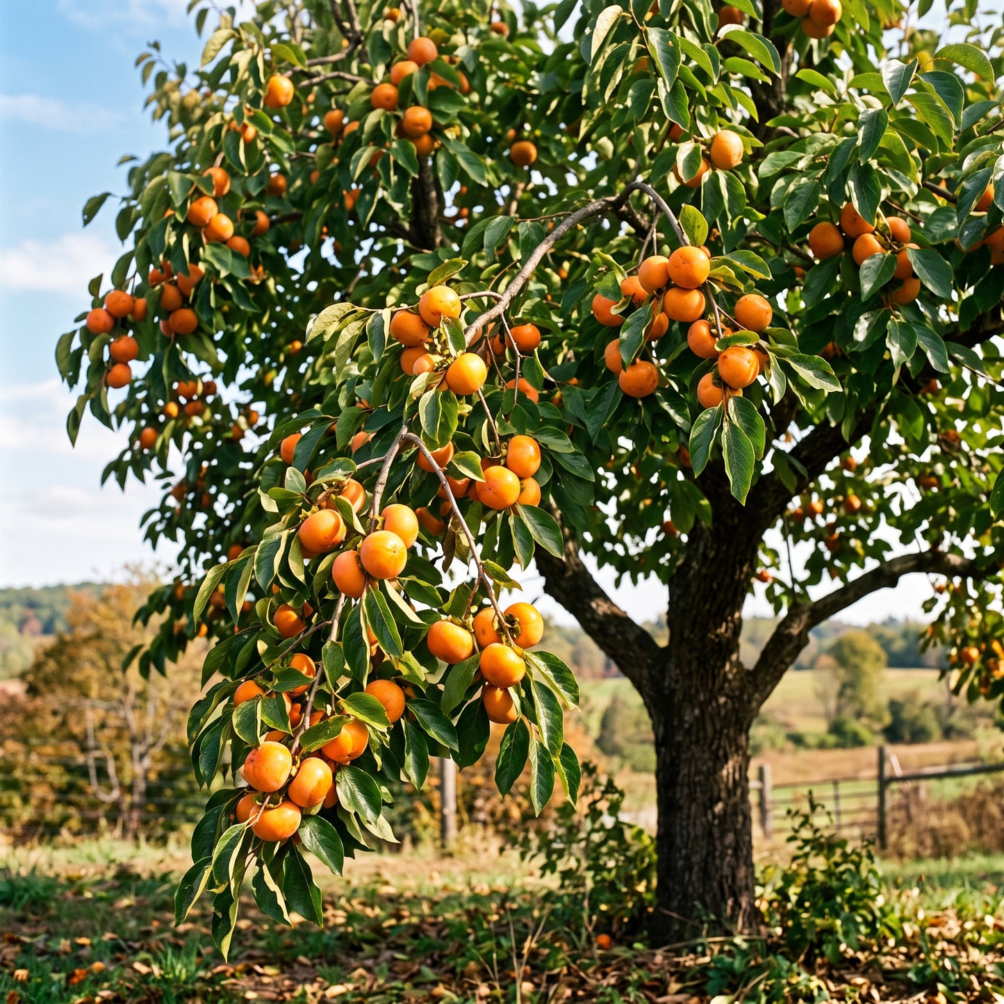 North American Persimmon (Diospyros virginiana) Seeds for Planting