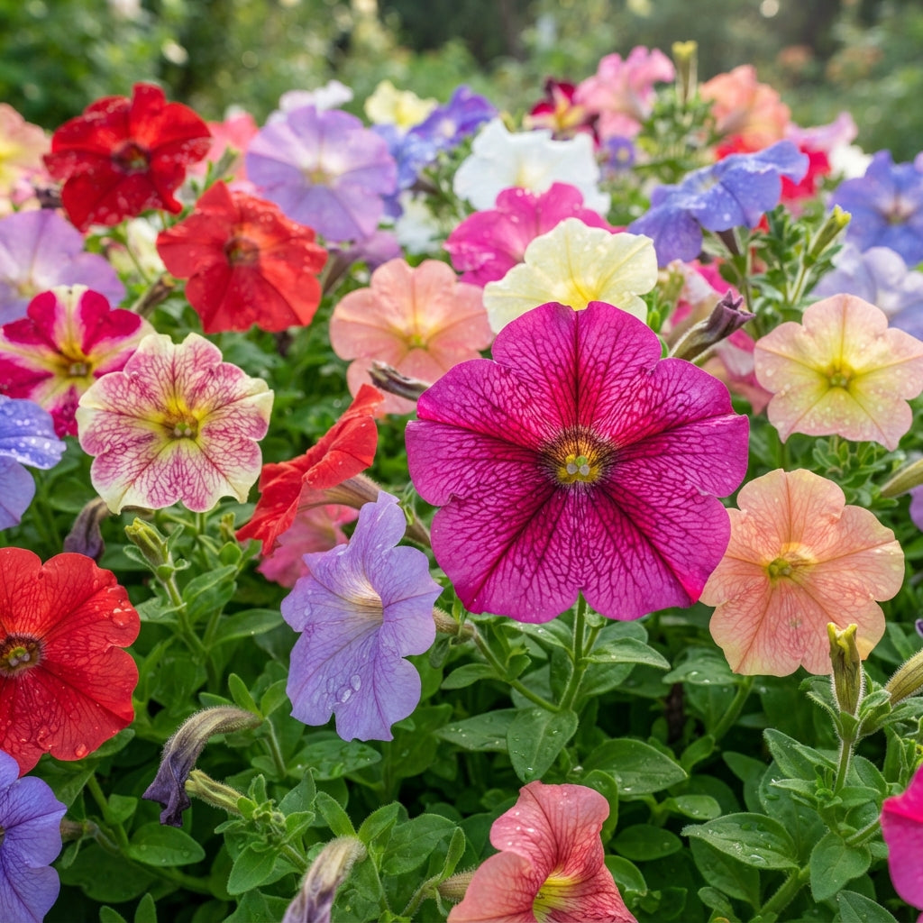 Petunia Bonanza Mixed F1 Flower Seeds for Planting