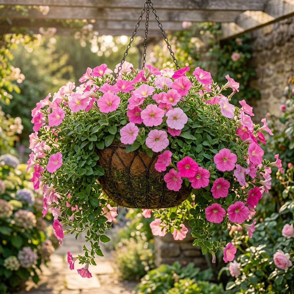Petunia Supercascade Pink Flower Seeds For Planting