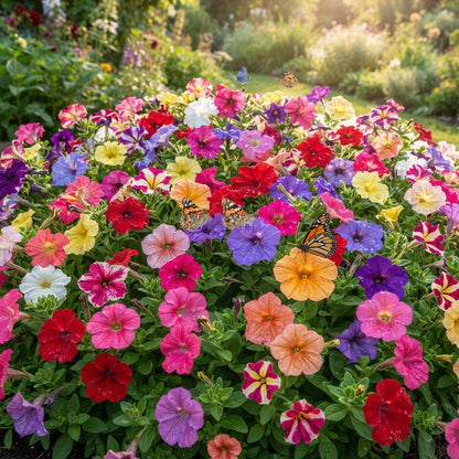 Petunia Bonanza Mixed F1 Flower Seeds for Planting