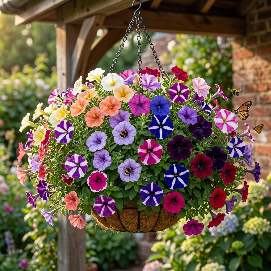 Petunia Flower Seeds - Mixed Petunia Flower Seeds for Garden