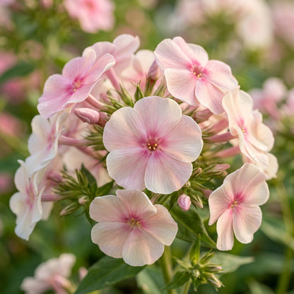 Phlox Drummondii Blushing Bride Seeds – Soft Pink Blooms