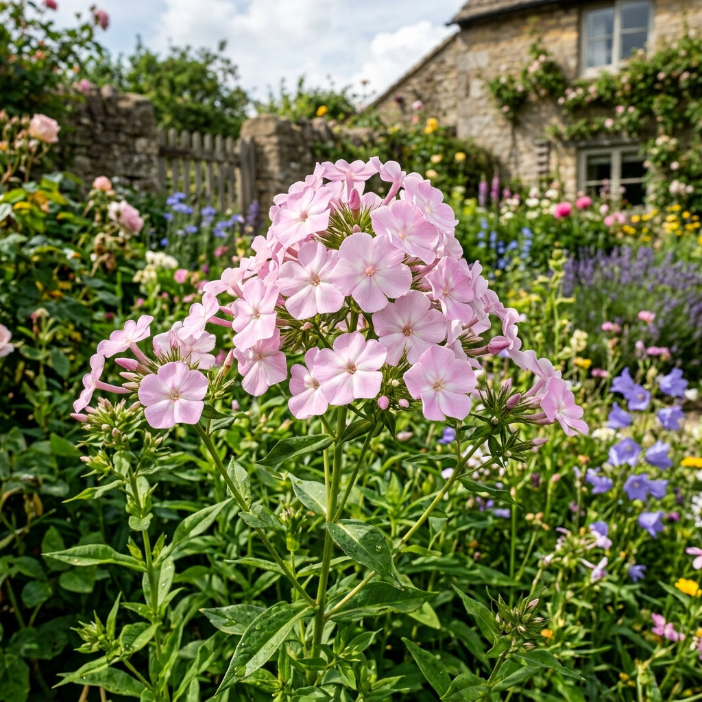 Phlox Drummondii Blushing Bride Seeds – Soft Pink Blooms
