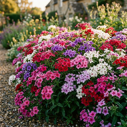 Phlox Drummondii Twinkle Mixed Seeds – Starry Blooms
