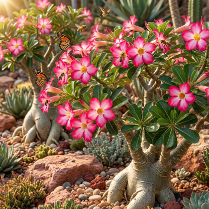 Pink Adenium obesum (Desert Rose) Seeds for Planting
