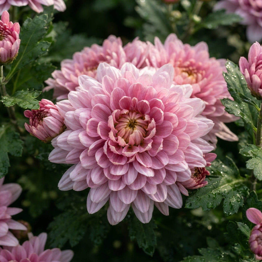 Pink Chrysanthemum Flower Seeds for Planting