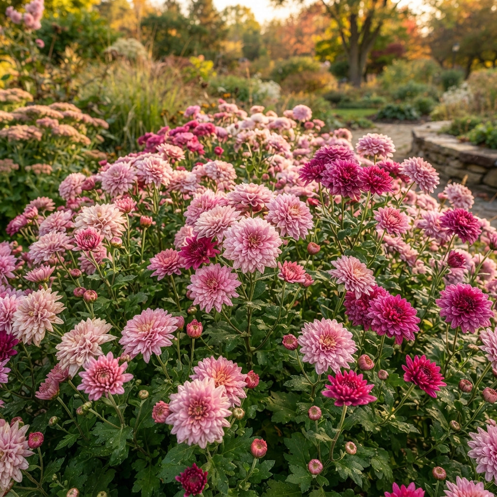 Pink Chrysanthemum Flower Seeds for Planting