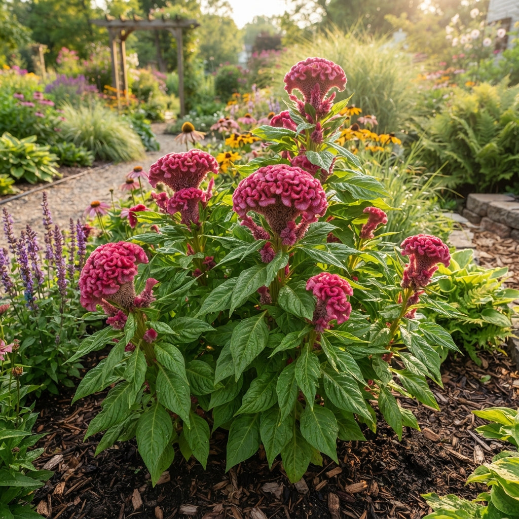 Pink Cockscomb Flower Seeds for Planting