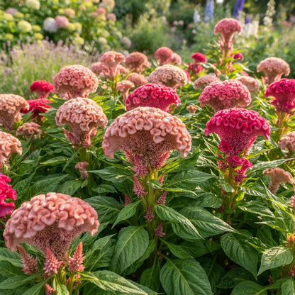 Pink Cockscomb Flower Seeds for Planting