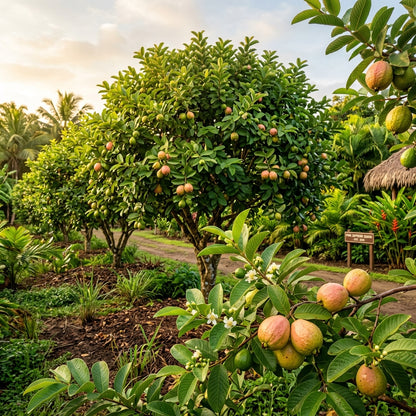 Pink Supreme Guava Seeds for Planting – Sweet Juicy Tropical Fruit Seeds