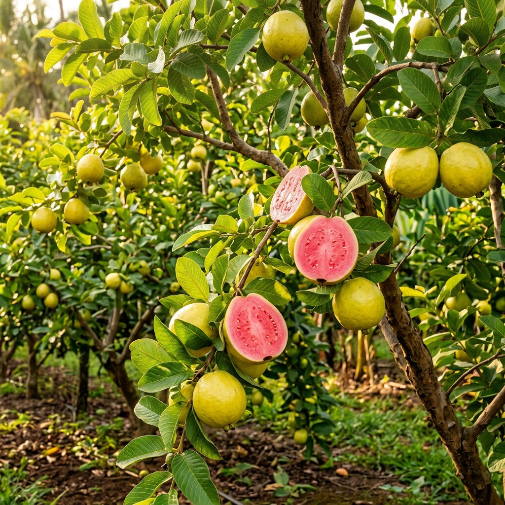 Pink Seedless Guava Seeds for Planting