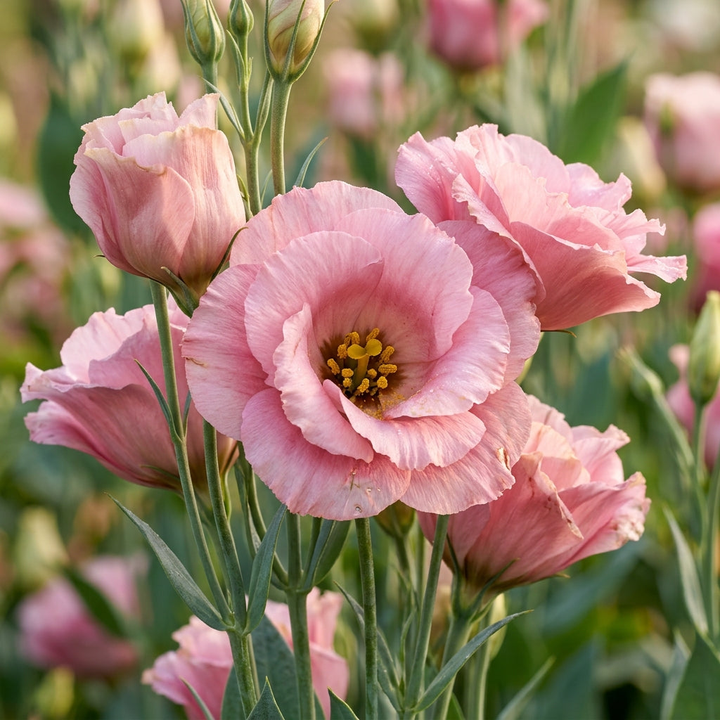 Pink Lisianthus Flower Seeds For Planting