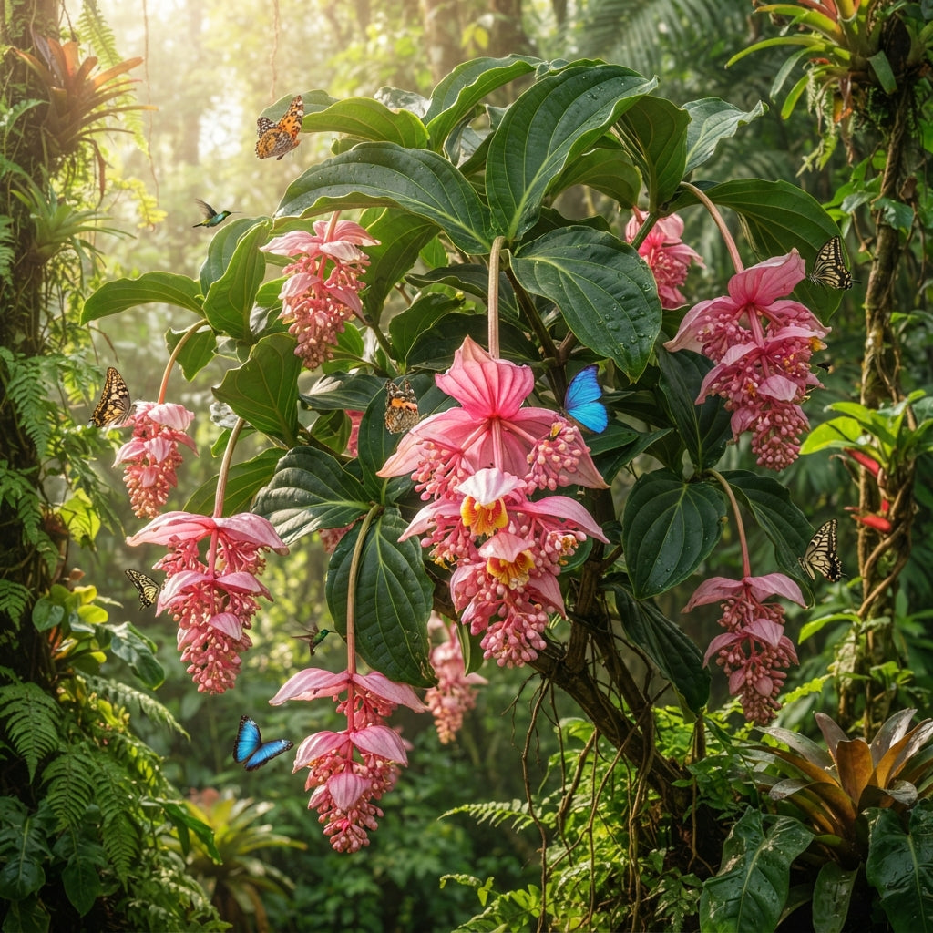 Pink Medinilla magnifica Flower Seeds for Planting