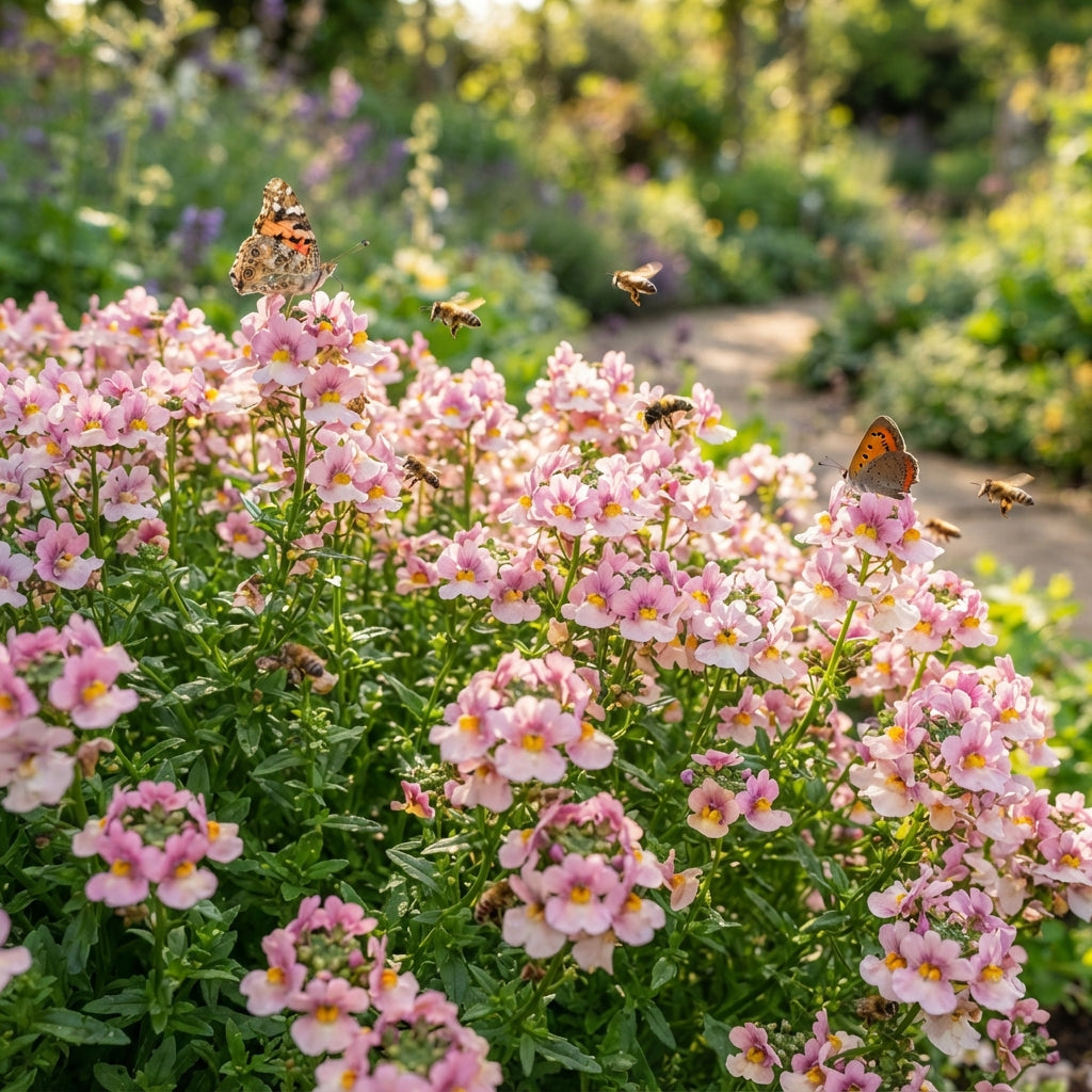 Pink Nemesia Poetry Flower Seeds for Planting