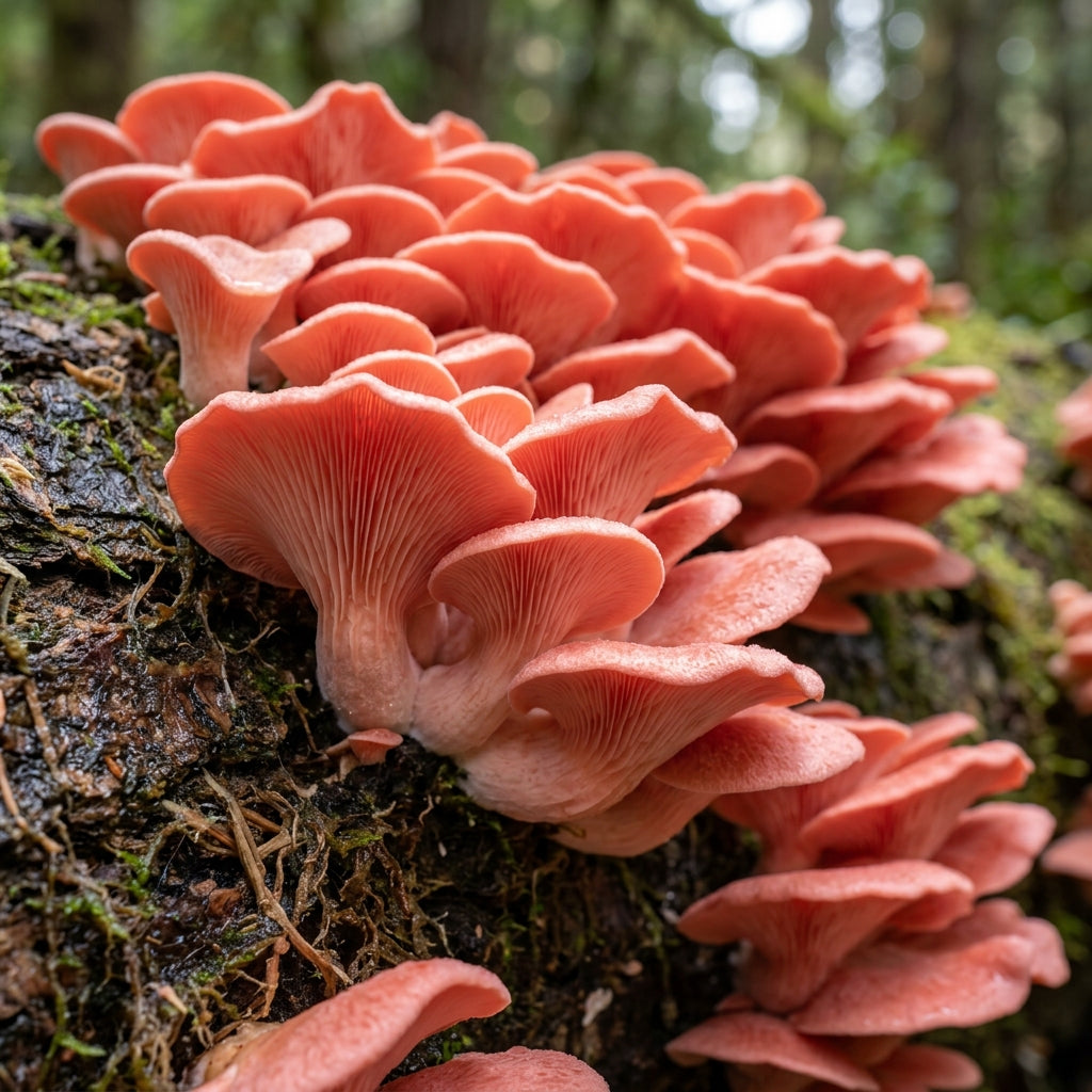 Pink Oyster Mushroom Seeds