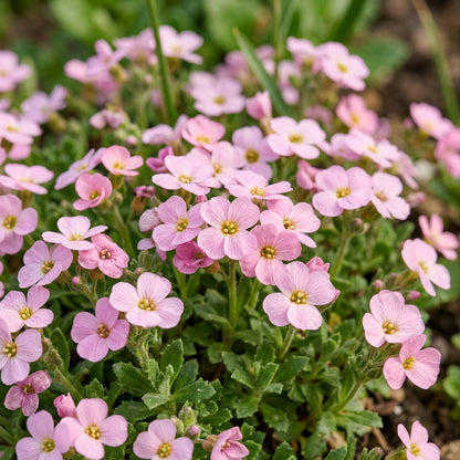 Light Pink Rock Cress Flower Seeds for Garden Planting