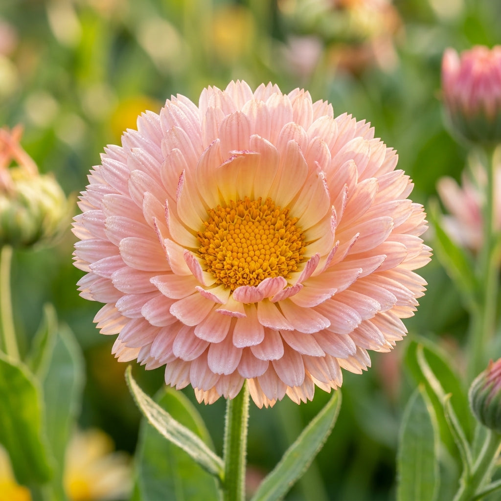 Pink Surprise Calendula Seeds – Soft Pink Blooms