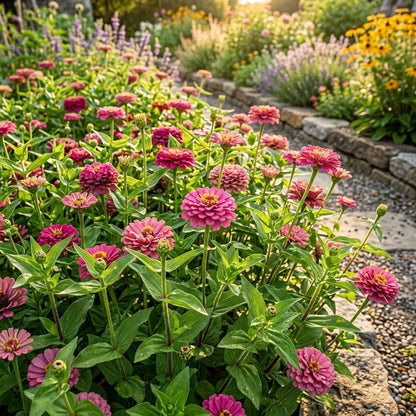 Pink Zinnia Flower Seeds – Bright Seasonal Colour
