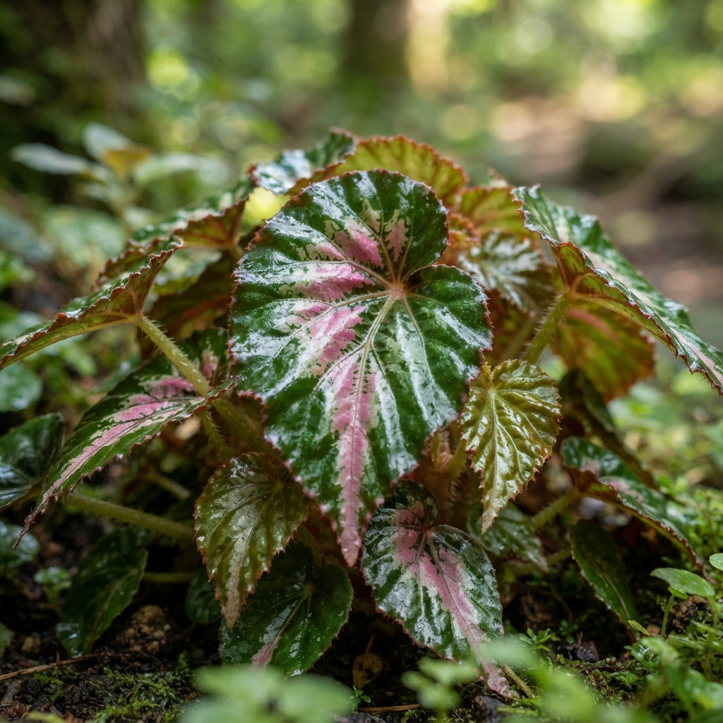 Pink and White Begonia Flower Seeds for Garden Planting
