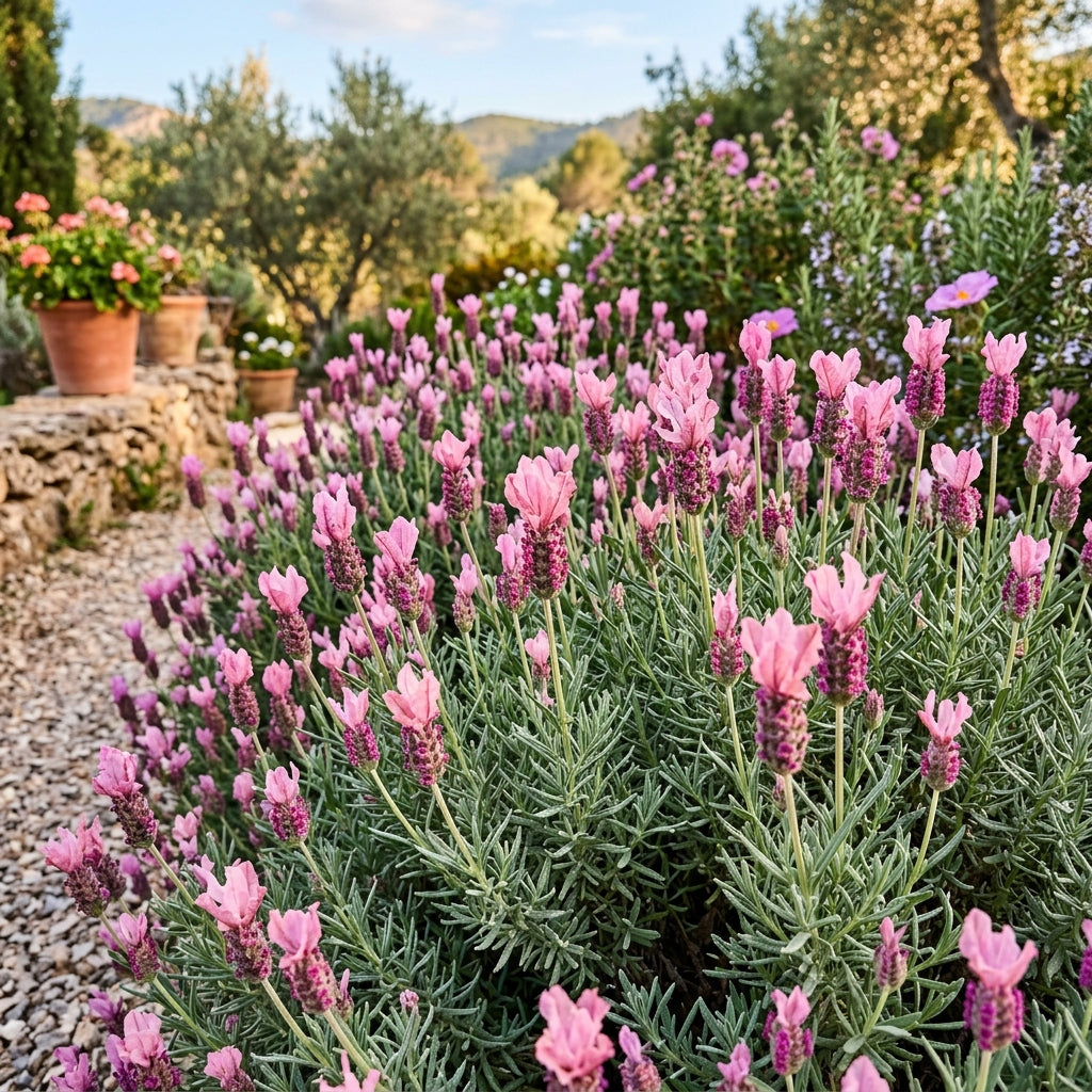 Lavender Bandera Pink Flower Seeds