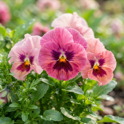 Pink Pansy Flower Seeds - Pink Pansy Flower Seeds for Garden
