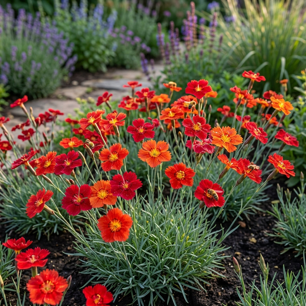Hartwegii Scarlet Queen Flower Seeds For Planting