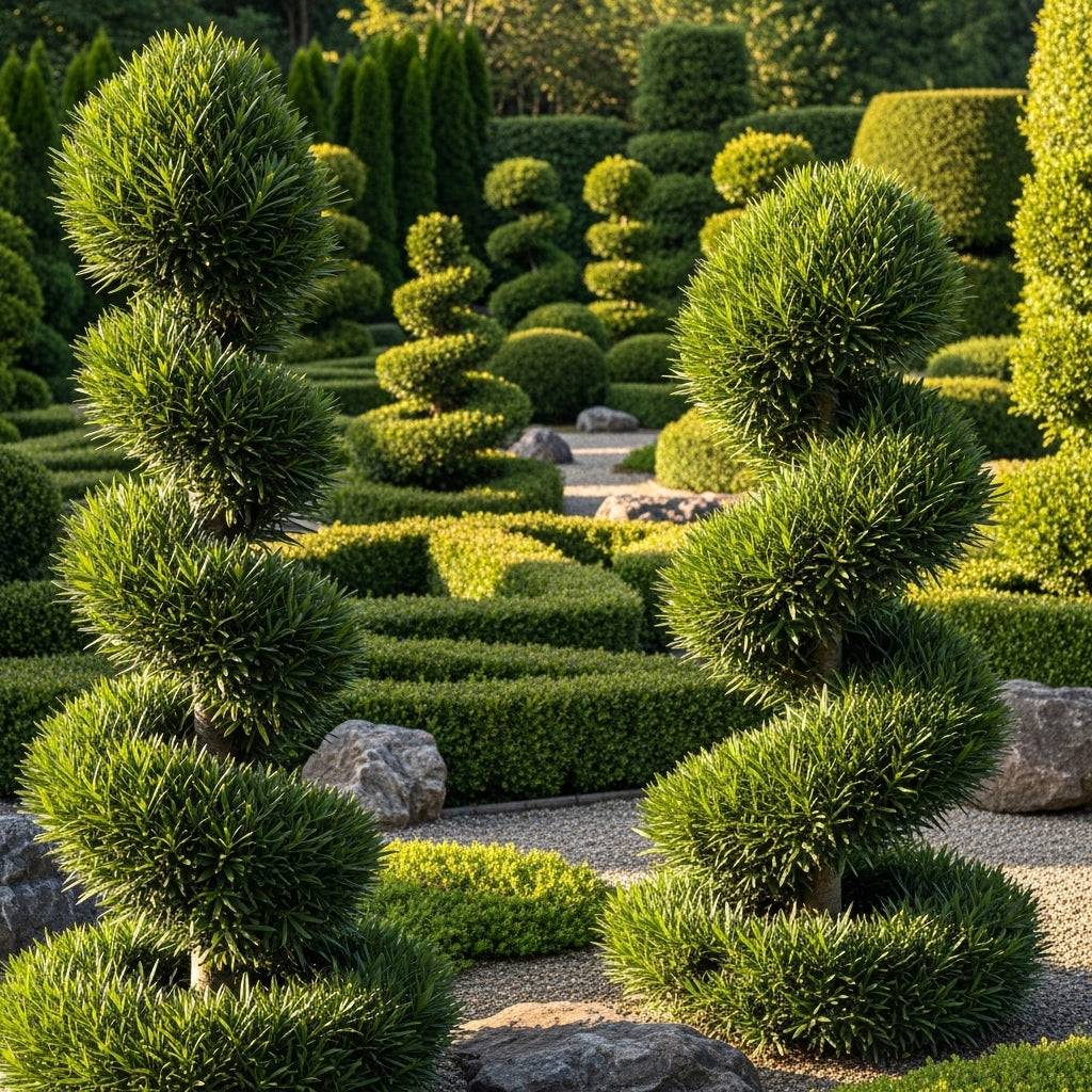 Podocarpus Macrophyllus Seeds for Evergreen Garden Landscaping