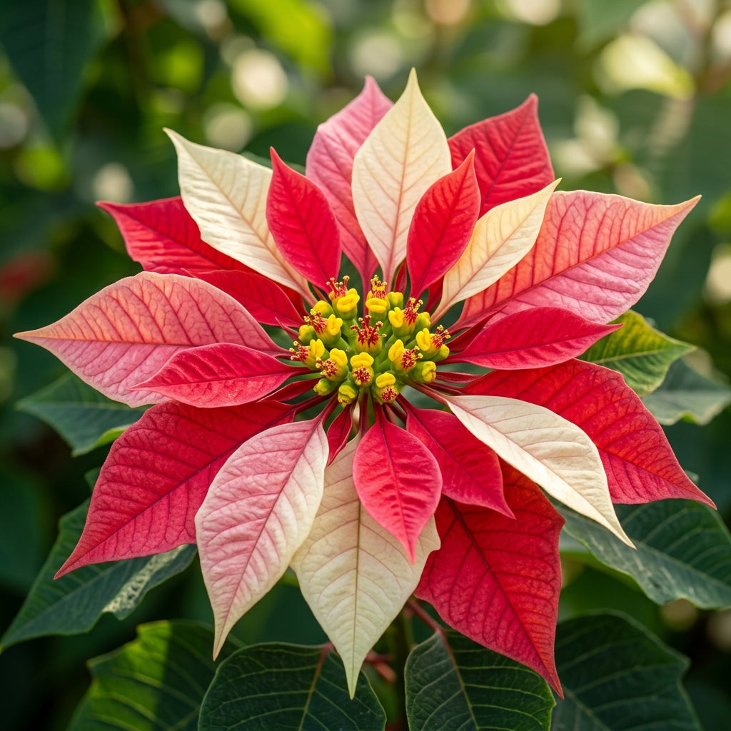 Euphorbia pulcherrima Poinsettia Flower Seeds