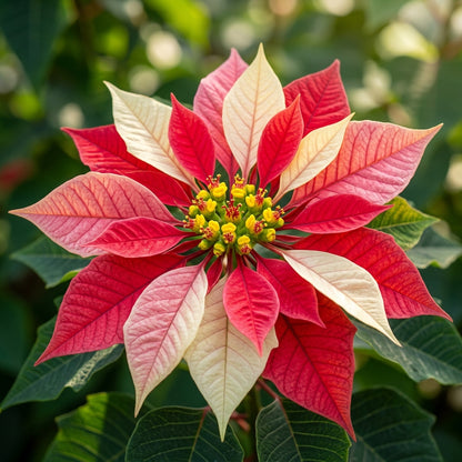 Euphorbia pulcherrima Poinsettia Flower Seeds