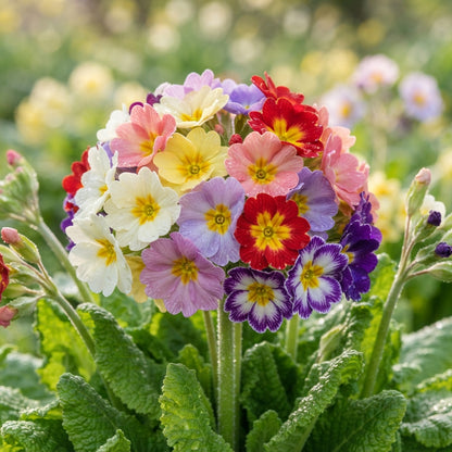 Polyanthus Stella Mixed Flower Seeds for Planting
