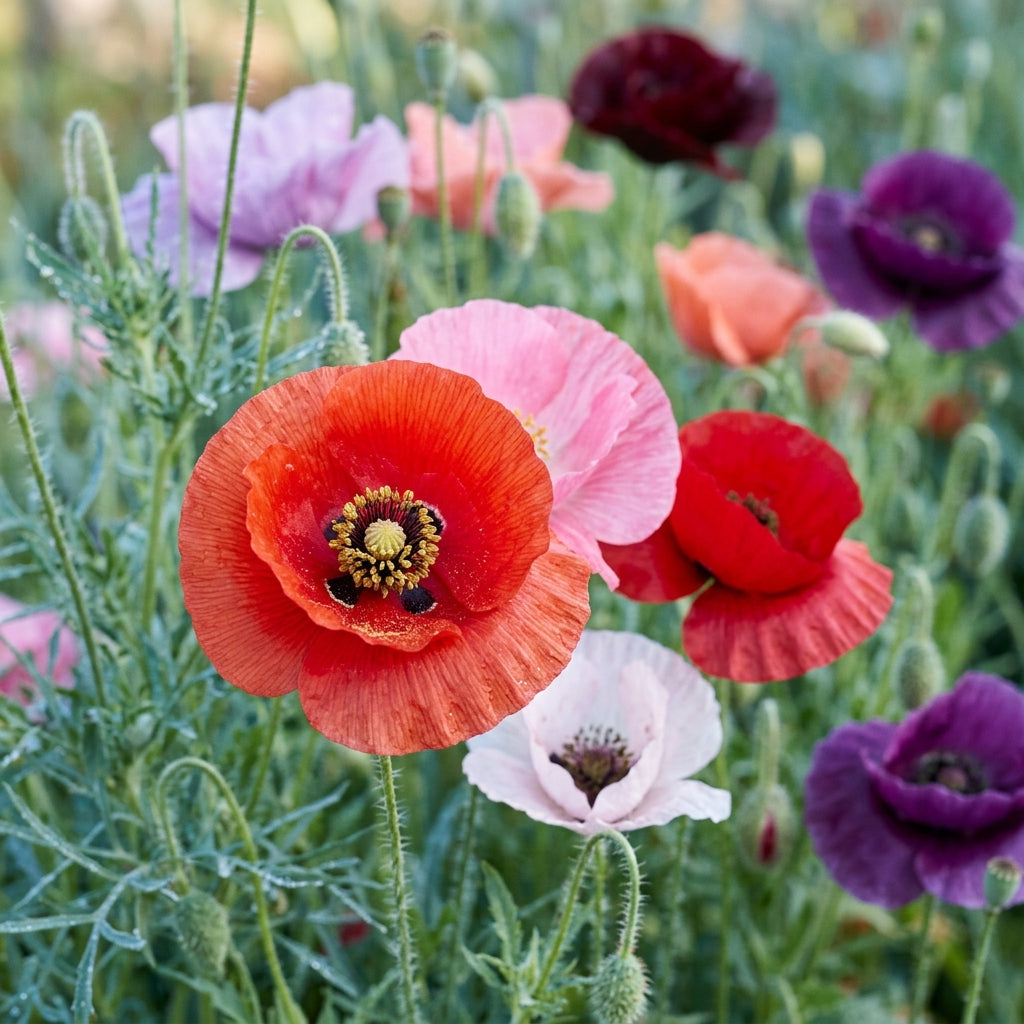 Heritage Farm Poppy Flower Seeds For Planting