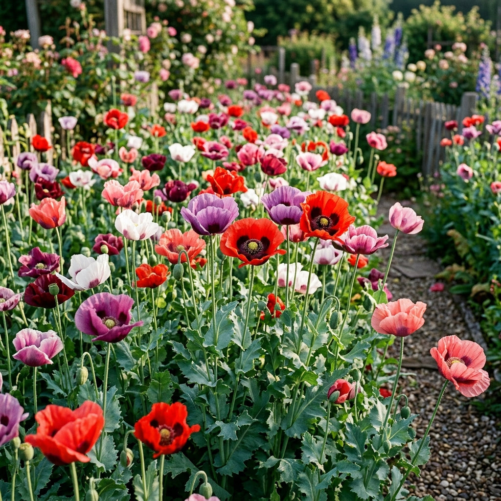 Heritage Farm Poppy Flower Seeds For Planting