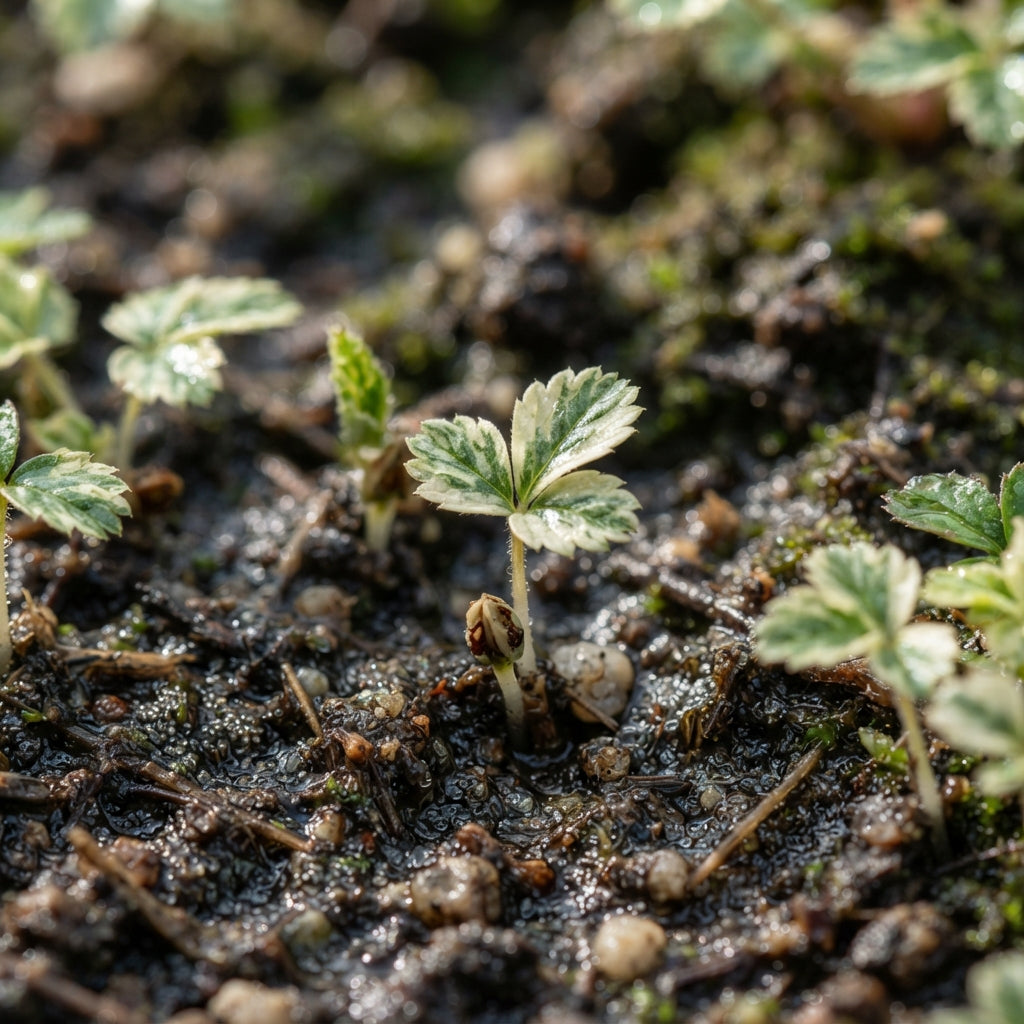 Duchesnea Harlequin Strawberry Seeds for Planting