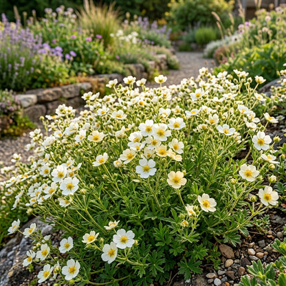 Potentilla Rupestris Flower Seeds for Garden Planting