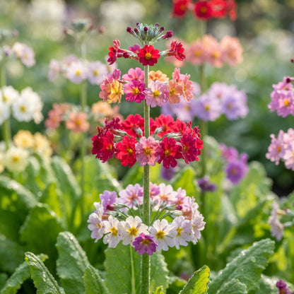 Primula Candelabra Mixed Flower Seeds for Planting