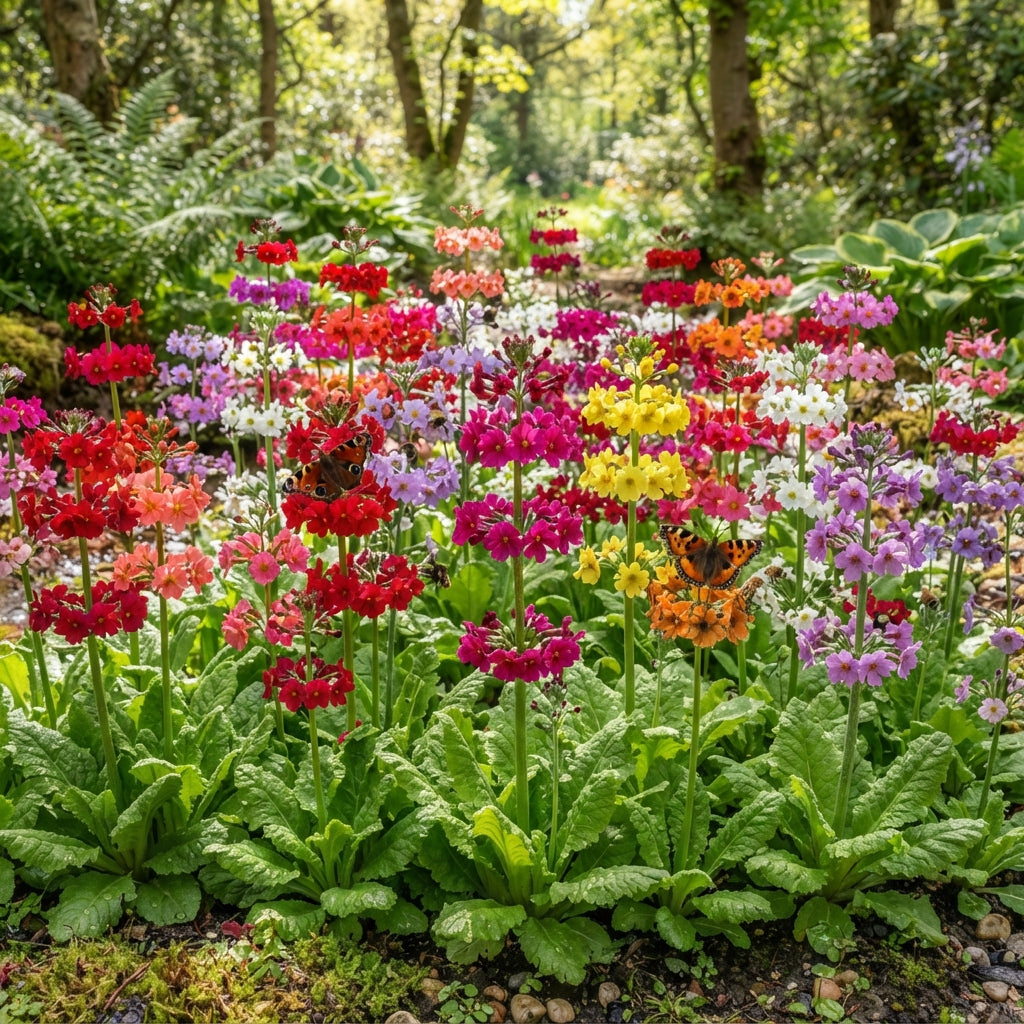 Primula Candelabra Mixed Flower Seeds for Planting