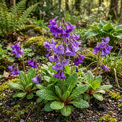 Primula Alpicola Violacea Flower Seeds for Garden Planting