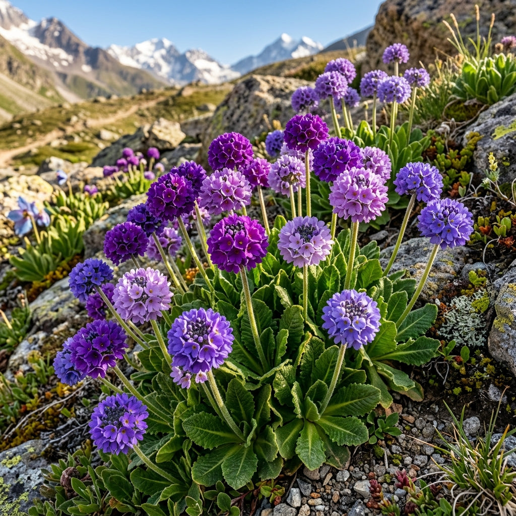Primula Capitata Flower Seeds For Planting