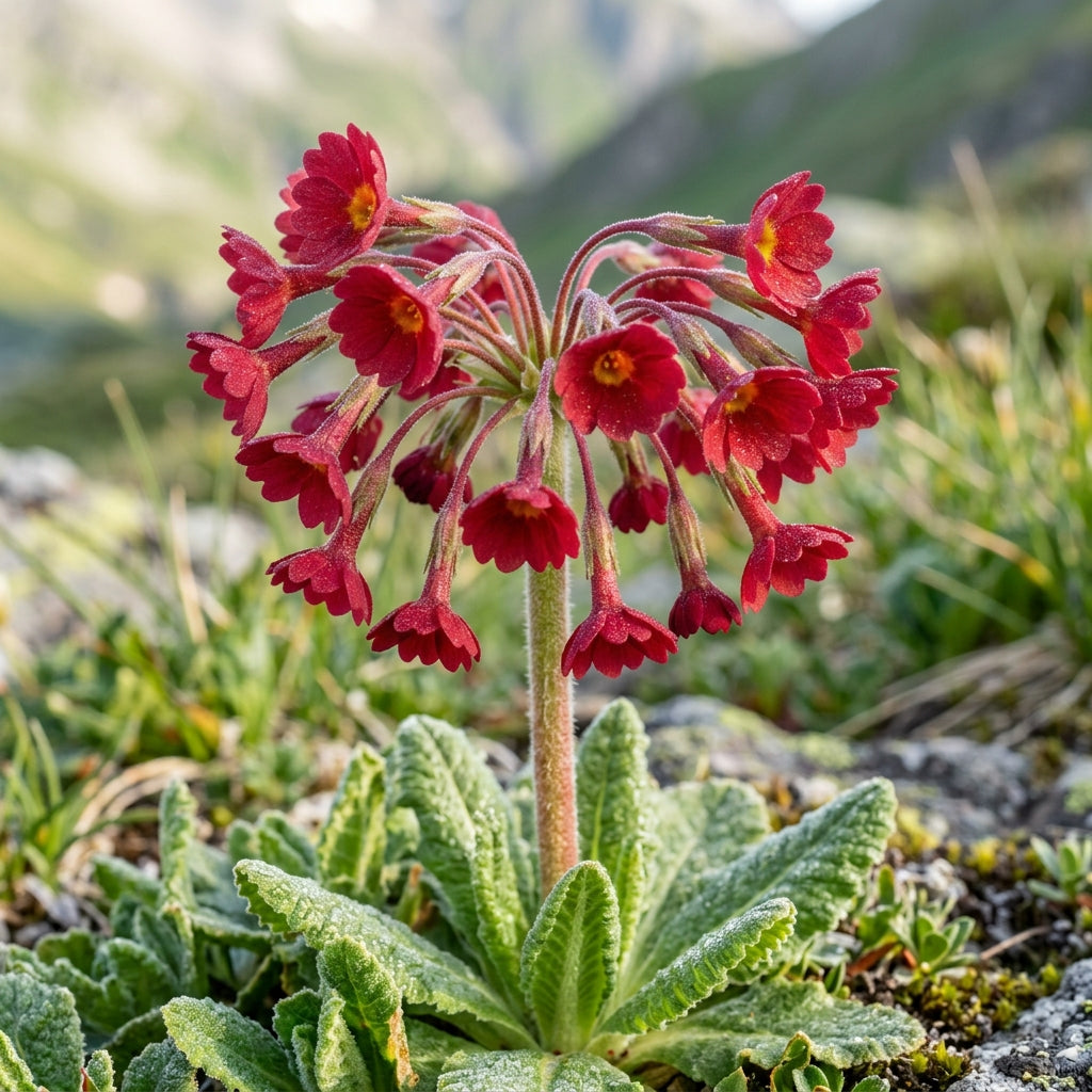 Primula Halleri Red Flower Seeds For Planting