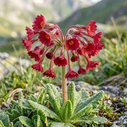 Primula Halleri Red Flower Seeds For Planting