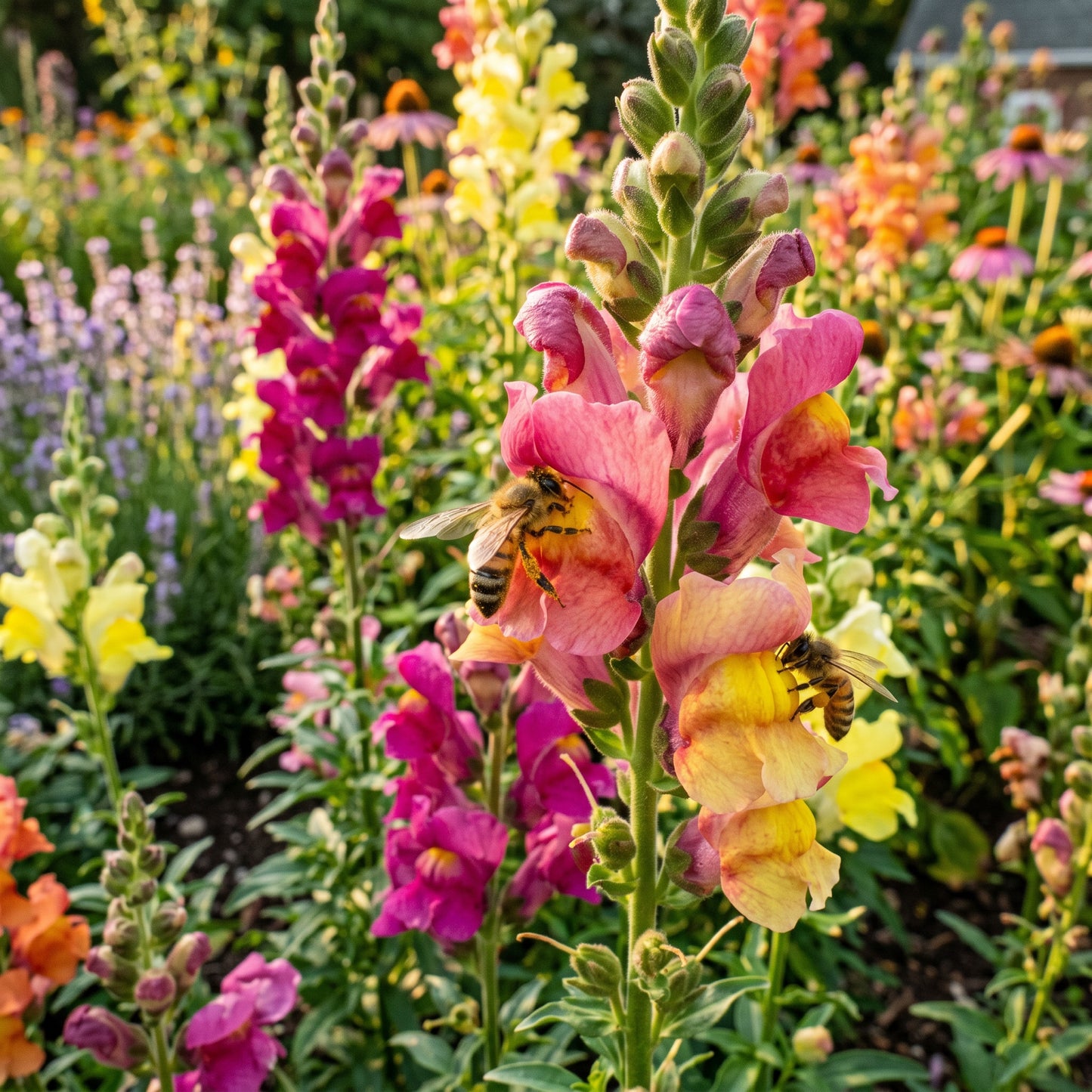 Fairy Bouquet Mix Snapdragon Seeds - Colorful Seasonal Flower Seeds for Containers & Outdoor Garden Beds