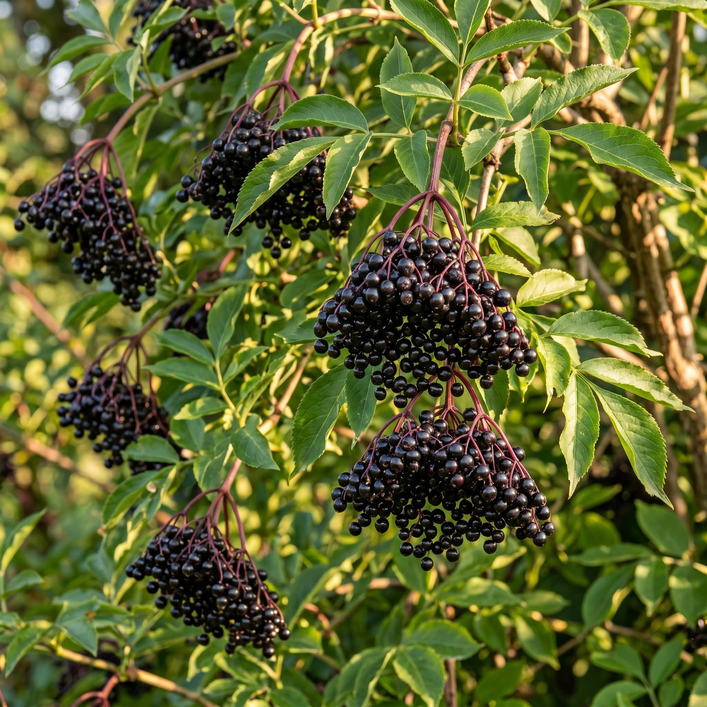 Elderberry Fruit Seeds for Outdoor Planting - Hardy Berry Shrub Seeds for Home Gardens, Borders & Landscape Growing