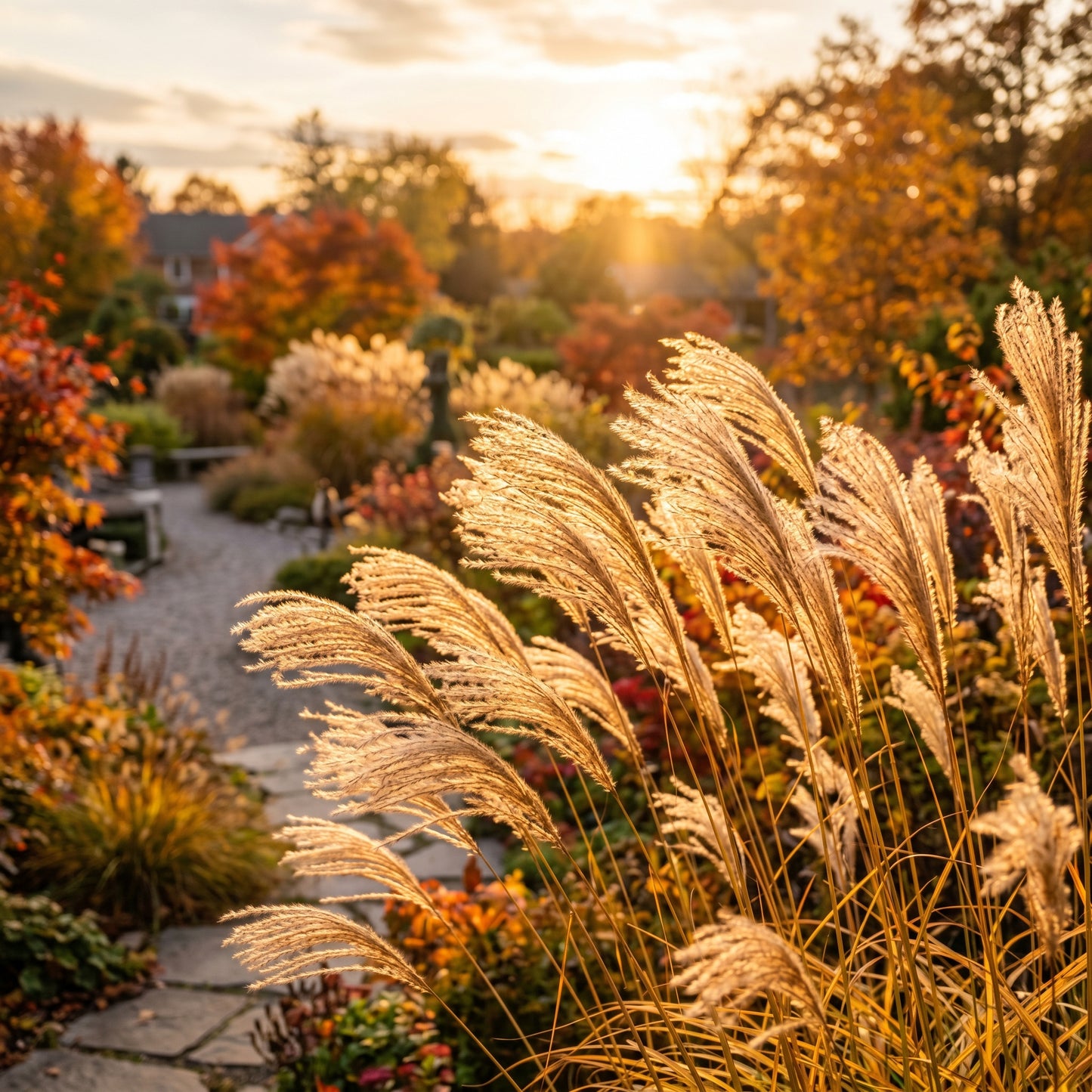 Chinese Silvergrass Seeds (Miscanthus sinensis) – Ornamental Grass Seeds
