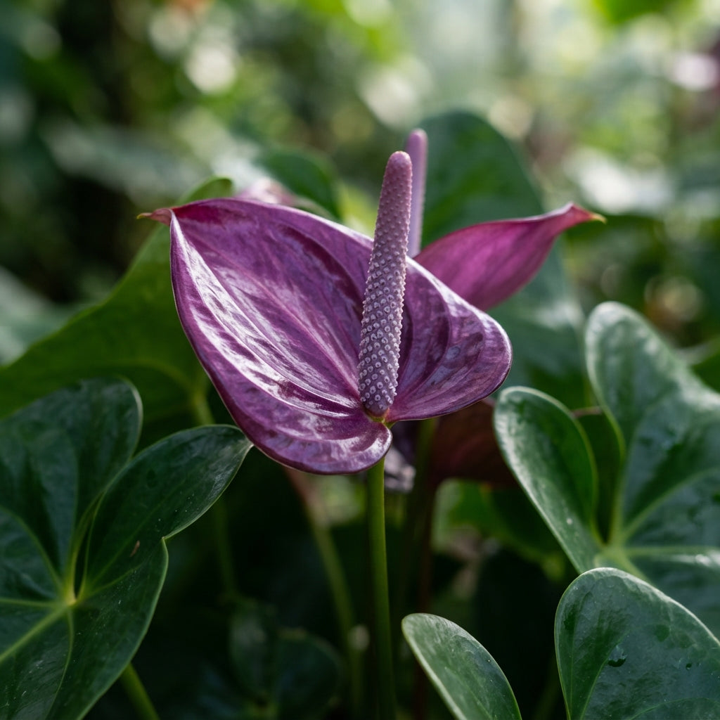 Purple Anthurium Flower Seeds - Anthurium Flower Seeds for Garden