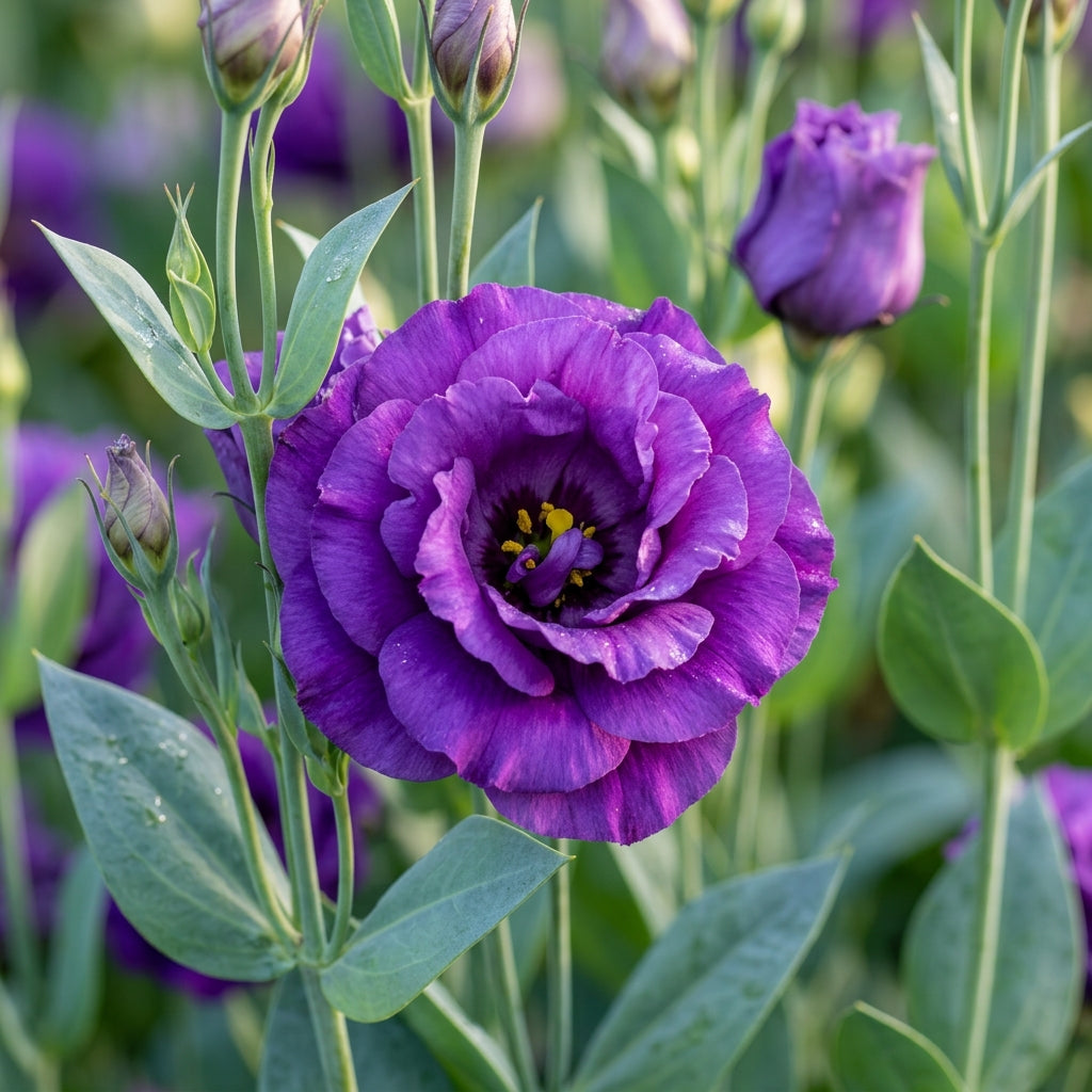 Lisianthus Rosita 2 Purple Seeds - Purple Lisianthus Flower Seeds for Garden