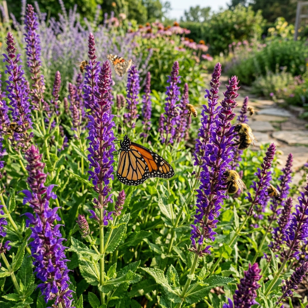 Purple Salvia Flower Seeds for Planting