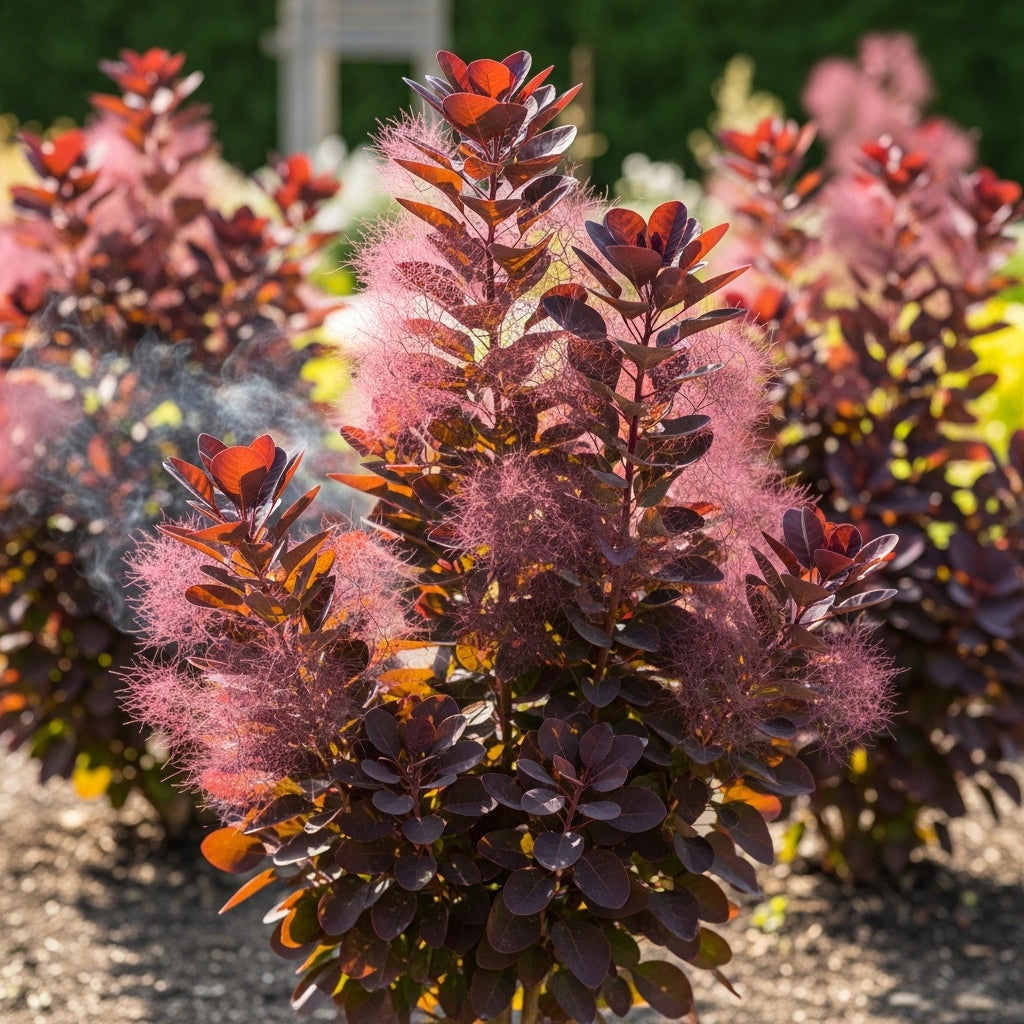 Purple Smoke Tree Seeds for Landscape Garden Planting
