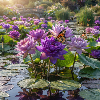 Purple Lotus Flower Seeds for Planting