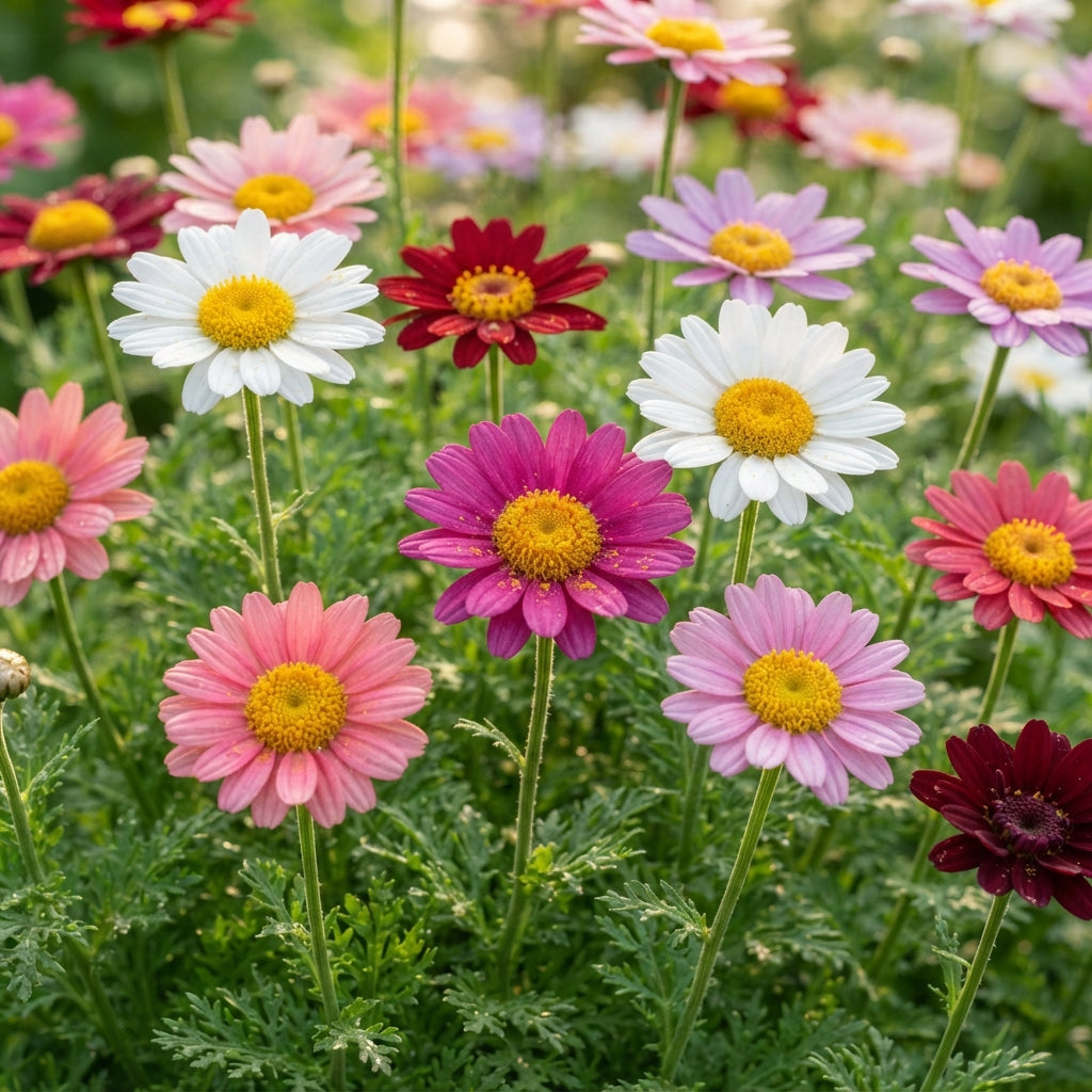 Pyrethrum Premium Mix Colour Seeds - Pyrethrum Flower Seeds for Garden