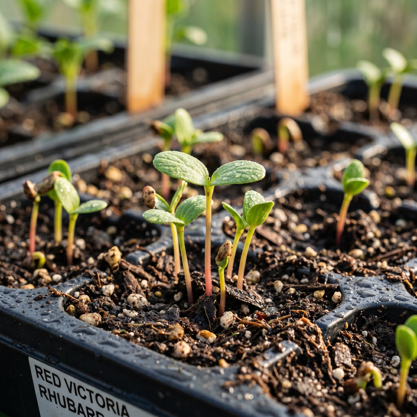 Red Victoria Rhubarb Seeds